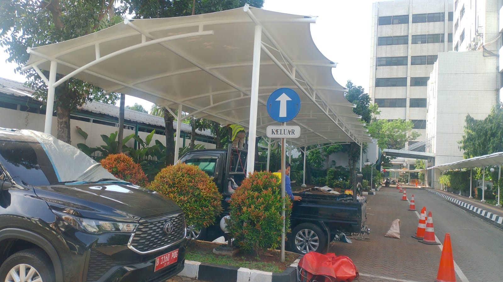 tenda membran tangerang