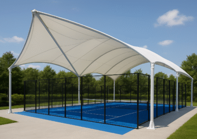 Tenda Membrane Lapangan Padel Cahaya Karya