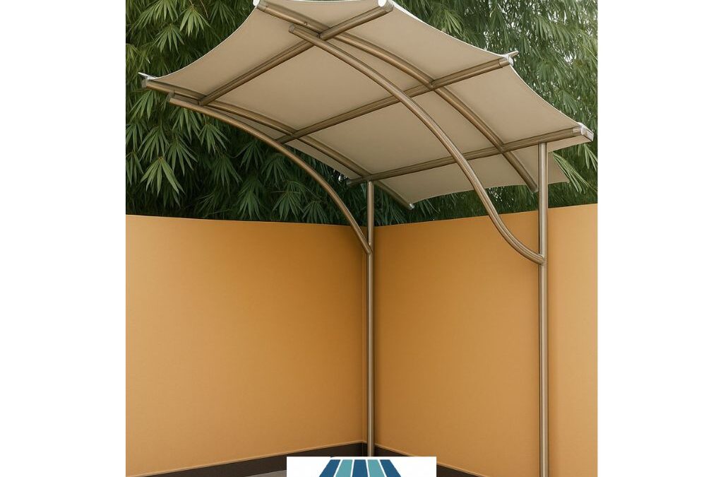 Kanopi Membran Rangka Stainless: Elegan & Estetik