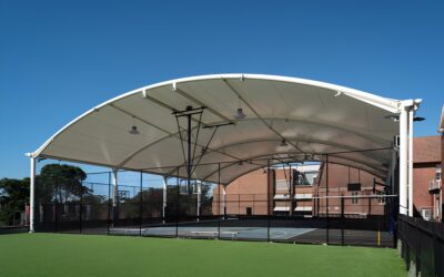 Atap Membran Padel Jakarta Cocok untuk Club & Komersial