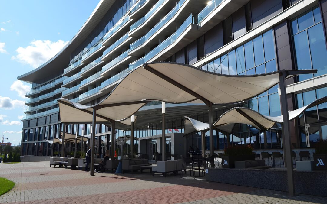 Atap Membran Hotel: Solusi Arsitektur Modern & Elegan